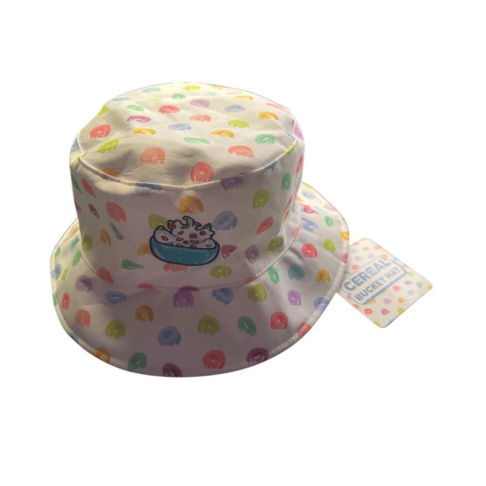 NEW‎ Adult Fruit Loops Cereal Bucket Hat from Loot Crate One Size Fits Most Fun!